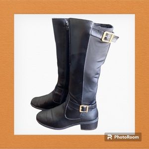 🌟Host Pick🌟Valerie Stevens Dora Women’s Black Knee Boots Size 9M